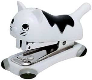 Small Cat Stapler White Detailed Glossy