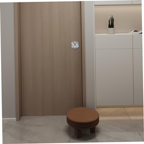 Cerradura de puerta corrediza Tofficu con acabado en níquel satinado, instalación fácil para baño y dormitorio miniatura 5