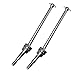 Abendor 2Pcs/Set CVD Shaft Axle PX9200-28 Wheel Drive for 1/12 1/10 9200 9200E 9205E 9206E RC Car Truck Spare Parts