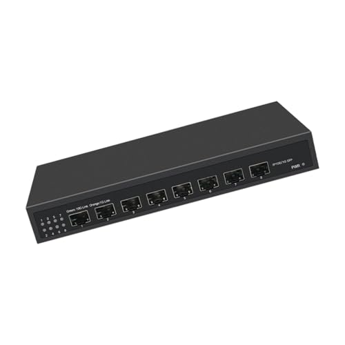Switch fibre Ethernet 8 ports 10 Gbit/s non géré Plug and Play ABS