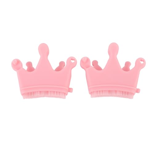 Separador de Uñas de 2 Piezas, Cepillo de Uñas Multifuncional, Cepillo de Uñas de Silicona, Separador de Uñas, Soporte para Cepillo de Uñas, Divisores de Dedos para Mujeres para