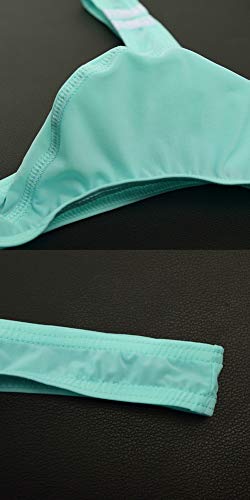 Zegoo Men's Ice Silk Pouch G-String Underwear Sexy Low Rise Bulge Thong Underwear 4Pack #TOP1