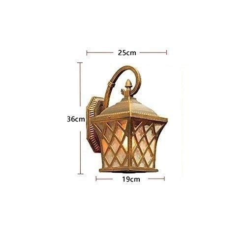 Lampe murale extérieure E27 étanche IP54 applique aluminium pour escalier ouvert - 2