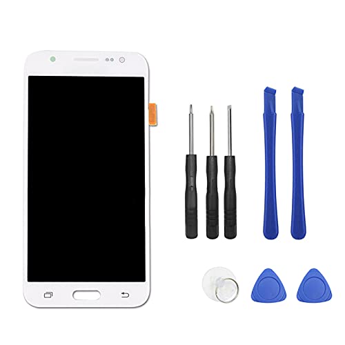 Auleset LCD Display Touchscreen Ersatz Werkzeug für Samsung J5 SM-J500FN Reparatur - Weiß Cover