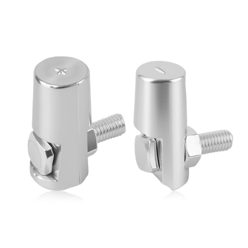 2 Packs Car Side Post to Top Post Battery Adapter,Heavy-Duty U1 Flag Battery Posts Adapters,Universal Positive & Negative Batteries Terminal Adapter for Car Truck Boat