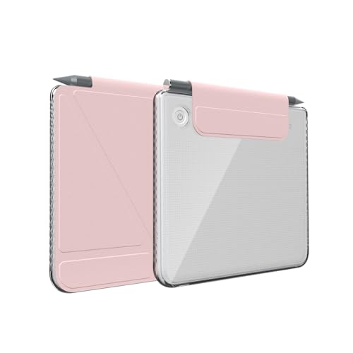TUDIA M-Flip Coque Magnétique Transparente Amovible Compatible avec Kobo Libra Colour (2024) [Veille/Réveil Automatique] Étui Arrière Transparent Pliable...