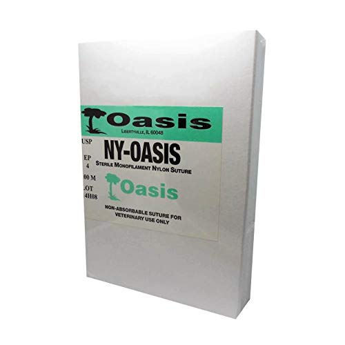 Nylon Suture Cassette by Oasis, Size 3-0, 100 Meters, Vet Use