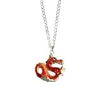 Taille du pendentif : la breloque dragon compacte mesure environ 2,5 cm de long, ce qui en fait une pièce élégante et subtile