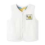 pureborn Toddler Boy's Vest Reversible Waistcoat Infant Warm Sleeveless Jacket for Boys 2-3 Years Camo Dinosaur