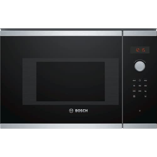 Bosch Home & Kitchen Appliances Bosch Serie 4 BFL523MS0B Built In Microwave - Stainless Steel