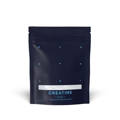 Blueprint Bryan Johnson Creatine Monohydrate Powder Amino Acid Powder - Supplement Supports Muscle Growth, Recovery, Strength & Focus Unflavored Creatine for Women & Men 5g Dose 100 Servings