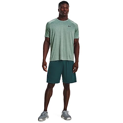 Image of Under Armour Men's Tech Graphic 10 inch Shorts, (717) Tourmaline Teal / / Black, XX-Large