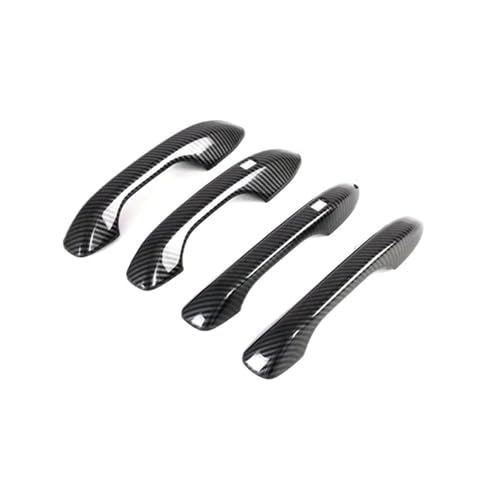 Poignées de porte pour Hyundai iX25 2020 : cache-loquet chic en ABS aspect fibre de carbone
