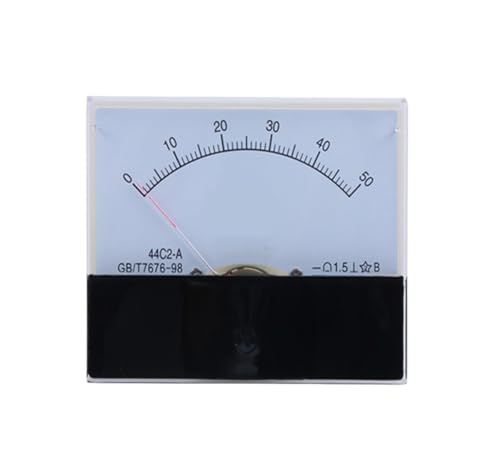 Ampèremètre analogique DC 50uA 44C2-A jauge de tableau à pointeur