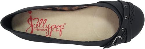 Jellypop Dimitry Flat Casual Shoe Dimitry Black2