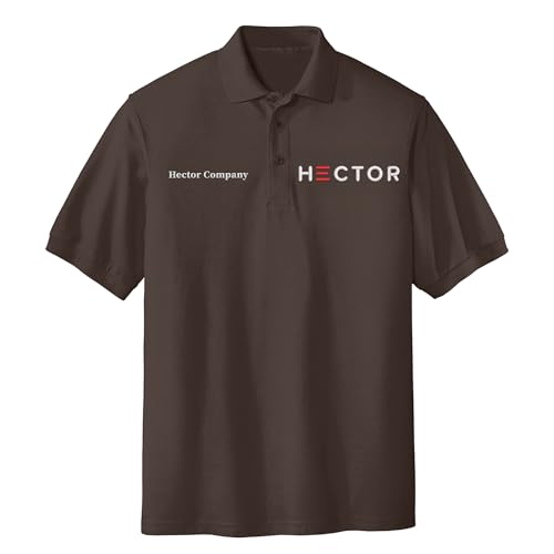 Custom Embroidered Text Polo Shirts for Men Personalized Embroidery Add Your Text Polo Shirt4