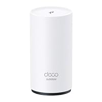 TP-Link Deco X50-Outdoor Wi-Fi 6 Mesh WLAN, AX3000 Dualband Router (2× Gigabit Ports, 802.at PoE, Außenbereich, Kompatibel mit Allen Deco-Modellen)