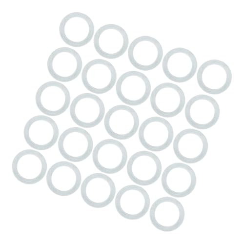 Mipcase 200pcs Skateboard Axle Washers Set Aluminum Alloy Spacers Skateboard Hardware Kit for Repair