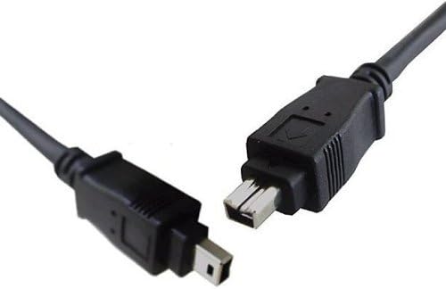 Psylins Firewire Cable IEEE 1394 4 Pin to 4 Pin 1.8M