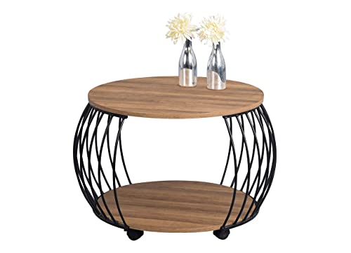 HomeTrends4You Peking 1 Table Basse en MDF Ø 60 cm