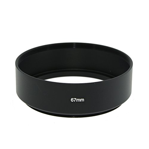 Sioti 67Mm Lens Hood, Matte Treatment Inside, Aluminum Material, Compatible With All Camera Lens S/C/N/F/O/P Etc.(67Mm) #TOP1