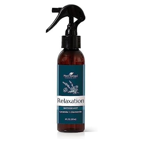 Plant Therapy Relax Shower Steamer Mist 4 oz Aromatherapy Spray Cover