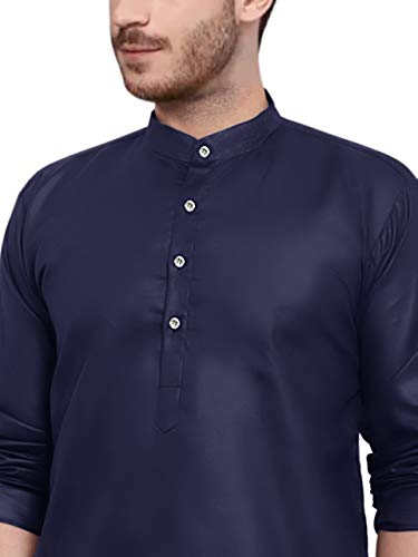 Image of trustous Mens straigth Solid Kurta Pyjama Set Combo in 100% Cotton with 16 Colour Option and Size are XS to 3XL for (Birthday,Wedding, Ceremony, Casual, Engagement)