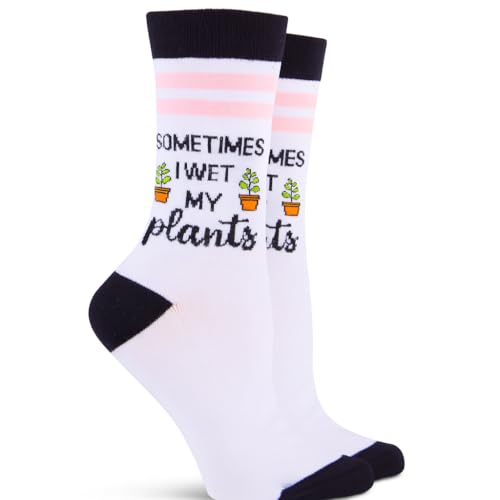Funny Plants Socks For Women, Great Gardener Gift for Plant