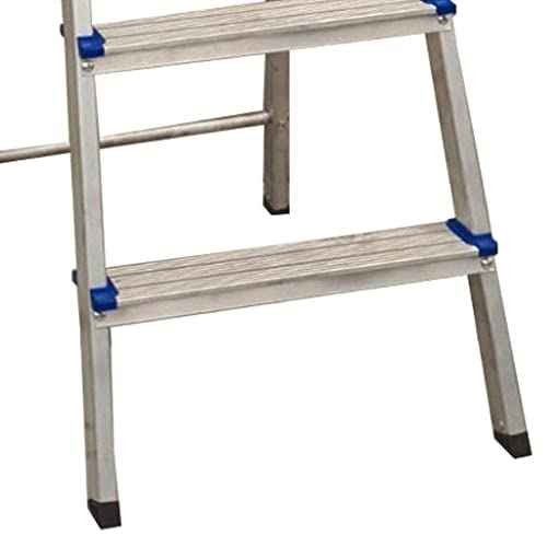 Escada de Alumínio Residencial Real 4 Degraus 120Kg