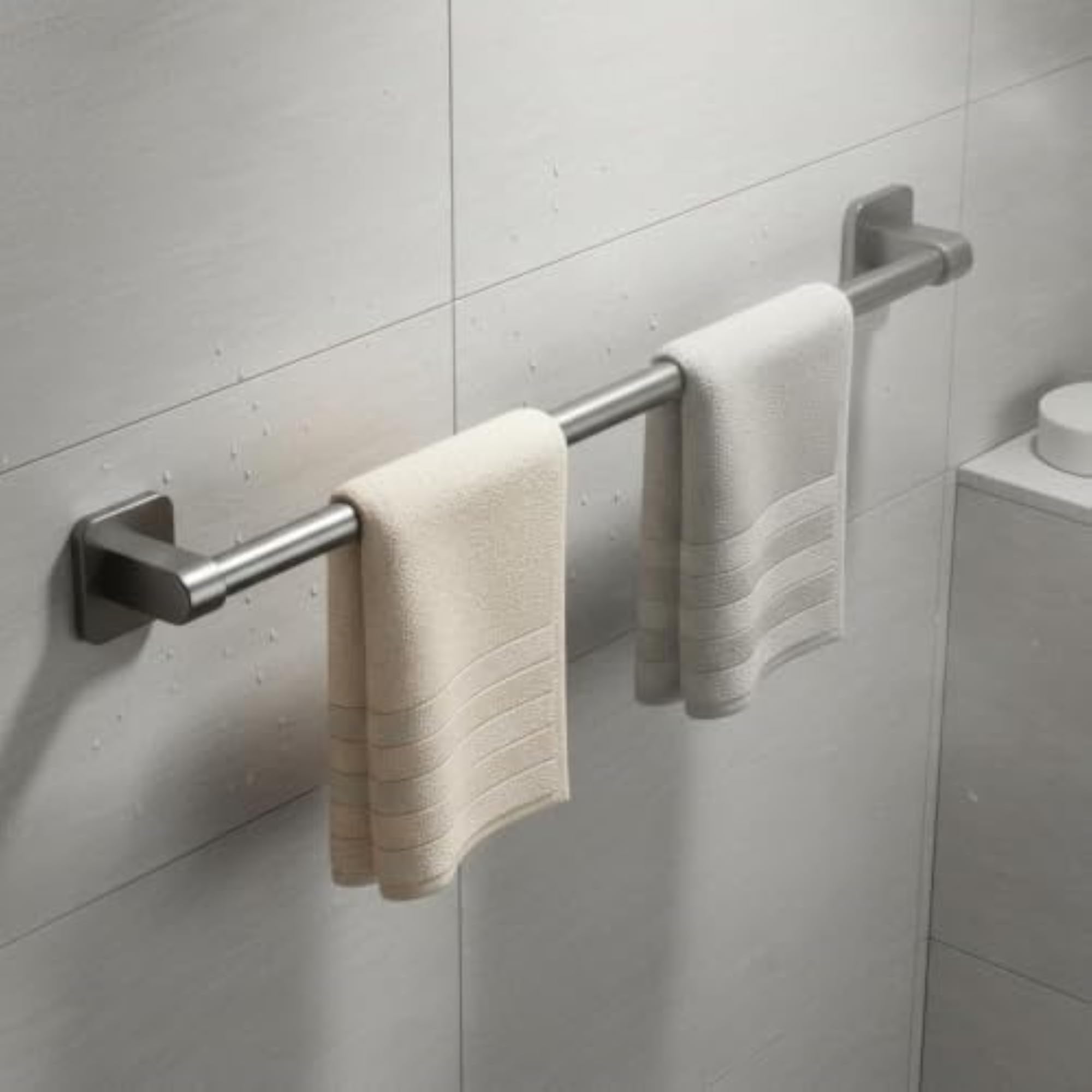 Multi-Functional Wall Mounted Towel Bar for Bathroom
