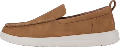 Image of HEYDUDE Men's Paul Loafer (Walnut, US Footwear Size System, Adult, Men, Numeric, Medium, 8)