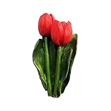 Holland Tulip - Imán de nevera 3D para regalo de recuerdo, resina hecha a mano Holanda, imán de nevera para hogar y cocina