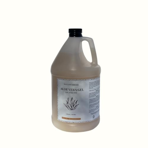 Pure Aloe Vera Gel for Hair, Skin, Face, 100% Aloe Vera, Unscented (1 Gallon, 128 fl.oz) image 4