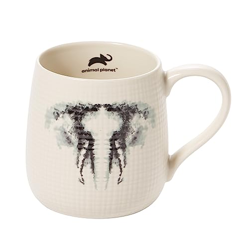 Mug African Elephant Animal Planet 16 oz Multicolor miniatura 1
