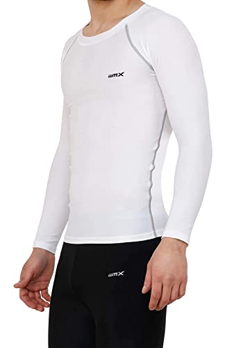 Image of WMX Compression Top Full Sleeve Tights Men & Women T-Shirt for Sports