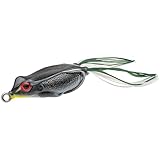 Strike King (BSFKVD-47) KVD Baby Sexy Frog Hollow Body Soft Bait Fishing Lure, 47 - Green Pumpkin Pearl Belly, 5/16 oz, Fully Sealed Nose