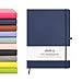 delka A4 Notebook, Notebook A4 Note Book Note Pad Journal Notebook A4 Notepad, Notebook for Office School Home Business Writing & Note Taking (NAVY, Pack of 1)