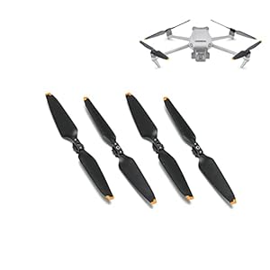 Original Mavic 3 geräuscharme Propeller für DJI Mavic 3/Mavic 3 Classic/Mavic 3 Pro (Original-Produkt zum Ersetzen der beschädigten Propeller Ihrer Drohne) (2 Sets)