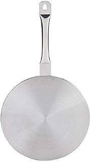 POHOVE Heat Transfer Plate Transfer Induction Cooker Electric Stainless Steel Converter Gas Disk Kicten Cookware(20cm)