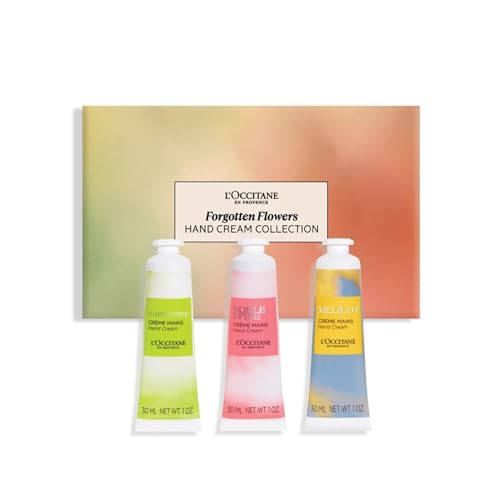 L'OCCITANE Unforgettable Flowers Hand Cream Collection | Amazon Exclusive | Nourishing, Floral Hand Care Gift Set for All