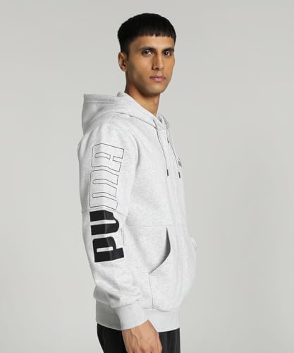 Image of Puma Cotton Men Open Neck Jacket