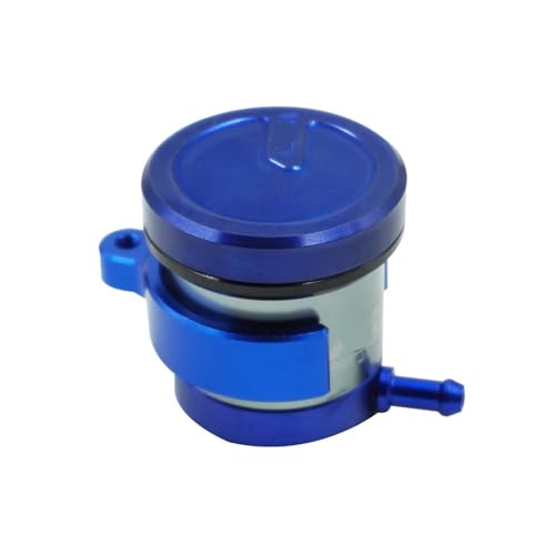 Couvercle réservoir liquide de frein moto en alu CNC bleu haute performance