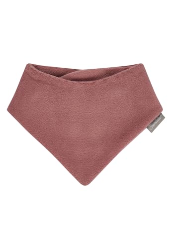 Sterntaler Halstuch aus Microfleece, gefüttert, mit Klettverschluss - Mädchen Accessoires für Babys und Kleinkinder - warm, weich und bequem - rosenholz, Gr. 2