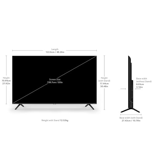Image of acer 139 cm (55 inches) V PRO Series 4K Ultra HD Smart QLED Google TV AR55QDQGR2851AD