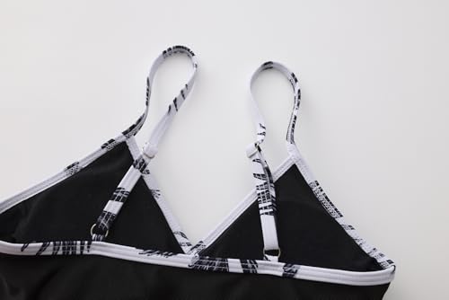Image of Girls 3 Piece Bikini Bathing Suit Teen Girls Swimwear Sport Swimsuits with Shorts 9-16T