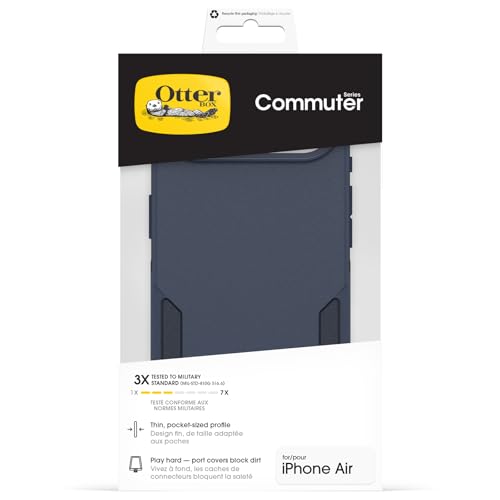 OtterBox Commuter MagSafe Hülle für iPhone Air, Blau – Ansicht 5