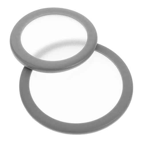 COLLBATH Spare Parts Kit Non-medical Non-medical Non-medical Stethoscope Diaphragm Replacement for Pediatrics and Adults 2 Pcs Grey High Precision