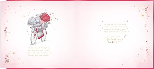 Me to You Tatty Teddy Luxury Large Boxed Handmade Valentine's Day Card 'Love of my Life' 12 x 14" - Official Collection - Image 3
