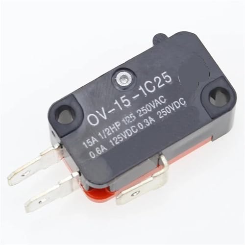 Interruptor V-15-1C25 de punta plateada microondas 2
