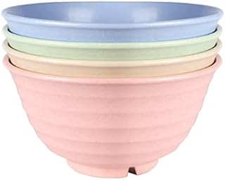 KWLINKAL Unbreakable Cereal Bowls Large 950ML Dinner Set of 4, Lightweight Microwave & Dishwasher Usable,Bowls for Rice, Salad, Pasta, Noodles, Soup Bowls